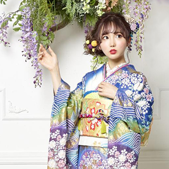 夢幻桜絞り